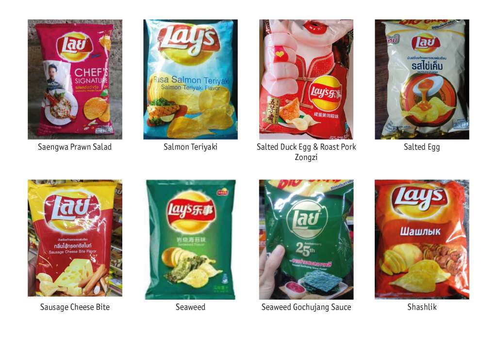 All Lay's Flavours